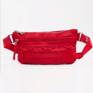 Red Lululemon Belt Bag